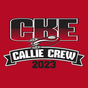 Callie Kirkpatrick Elementary 2023 Staff - District Ladies 50/50 T-Shirt