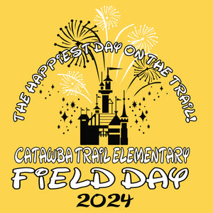Catawba Trail Elementary Field Day 2024 - Daisy T-Shirt