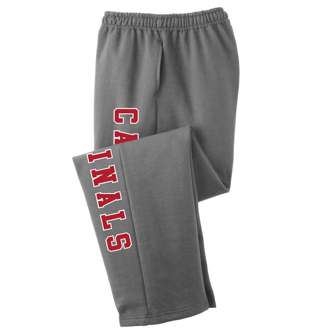 CHS Cardinals - Holiday 2017 - Gildan Open Bottom Sweatpants