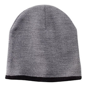 Garment Styles - Beanie with Contrasting Trim Cap