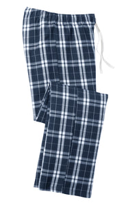 Garment Styles - Juniors Flannel Plaid Pant