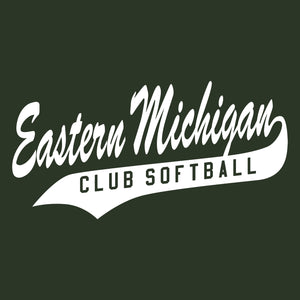 Eastern Michigan Club Softball 2019 - 8oz Hooded Sweatshirt