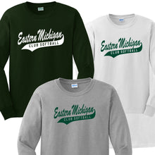 Eastern Michigan Club Softball 2019 - Long Sleeve Cotton T-Shirt