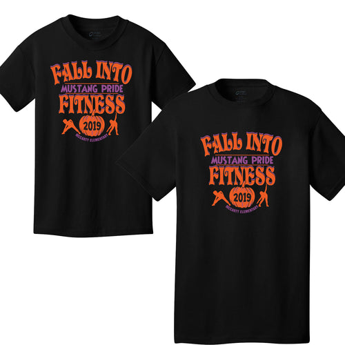 McCarty Elementary Fall Fitness 2019 - Cotton T-Shirt