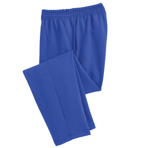 Garment Styles - Port and Company Open Bottom Sweatpants