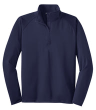Garment Styles - 1/2 Zip Stretch Pullover