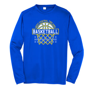 West Central Basketball 2021 - Wicking Long Sleeve T-Shirt