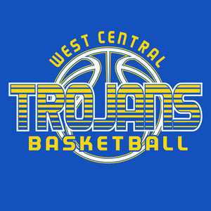 West Central Basketball 2019 - 9oz Crewneck Sweatshirt & 8oz Youth Crewneck