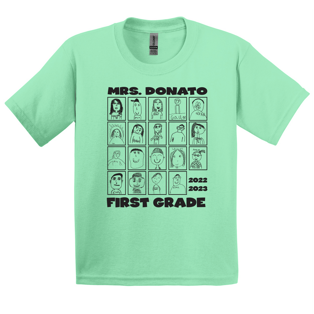 AWE First Grade 2023 - Mrs. Donato - Cotton T-Shirt