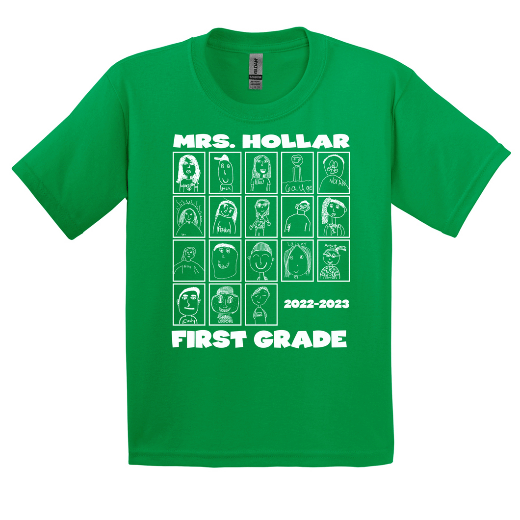 AWE First Grade 2023 - Mrs. Hollar - Cotton T-Shirt
