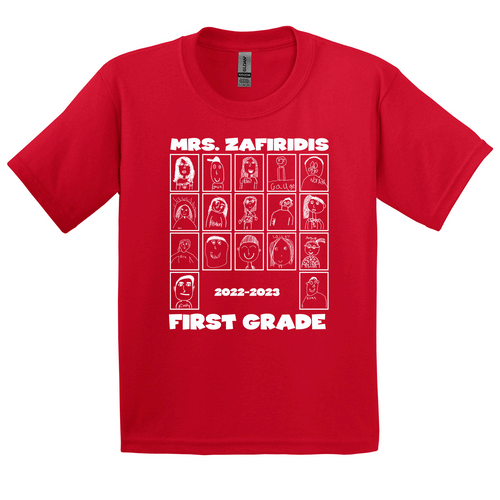AWE First Grade 2023 - Mrs. Zafiridis - Cotton T-Shirt