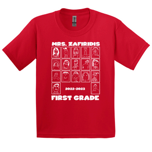 AWE First Grade 2023 - Mrs. Zafiridis - Cotton T-Shirt
