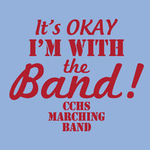 CCHS Marching Band 2018 - Light Blue 4.5oz. 100% ring-spun cotton