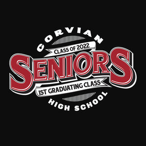 Corvian High School Seniors 2022 - Hooded Sweatshirt