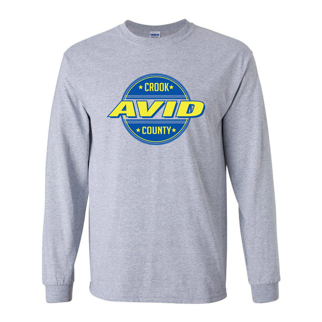 Crook County AVID 2018 Design 2 - Long Sleeve T Shirt