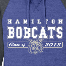 Hamilton Bobcats Class of 2018 - Vintage Soft Hooded Sweatshirt