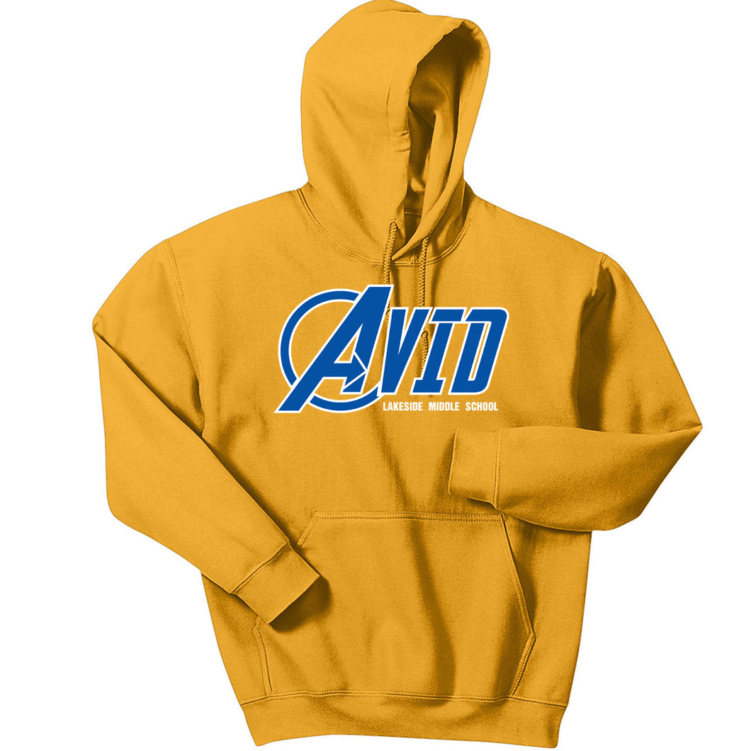 Lakeside Middle School AVID 2021 - Gold Hooded Sweatshirt