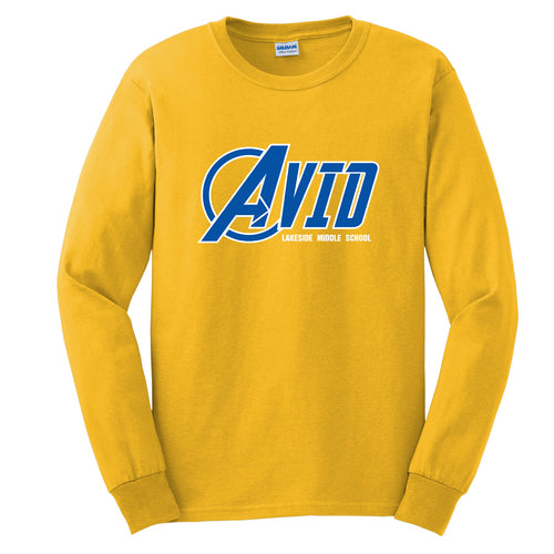 Lakeside Middle School AVID 2021 - Gold Long Sleeve T Shirt