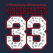 Nadaburg Elementary Kindergarten 2021 - 50/50 T-Shirt