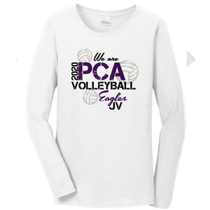 Plymouth Christian JV Volleyball 2020 - Ladies Long Sleeve T